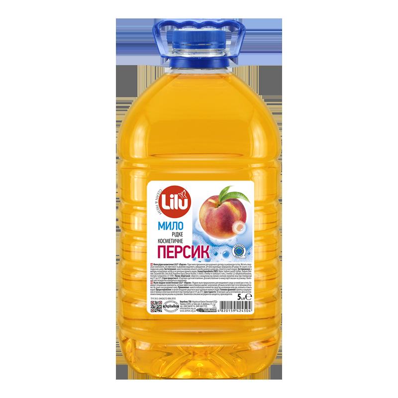 Мило рідке косметичне LILU® «Персик»